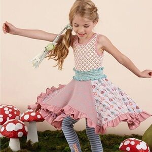 MATILDA JANE Palace Ball Dress Once Upon A Time Twirl Ruffled, Size 8